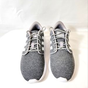 Adidas ~ Gray ~ Lightweight memory foam sneakers size 8.